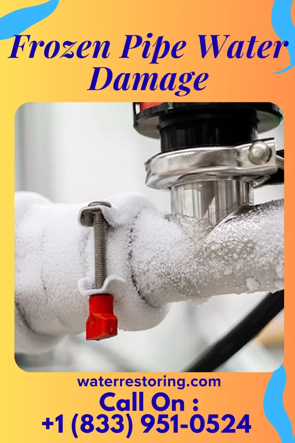 Frozen Pipe Water Damage in Byram Center, NJ